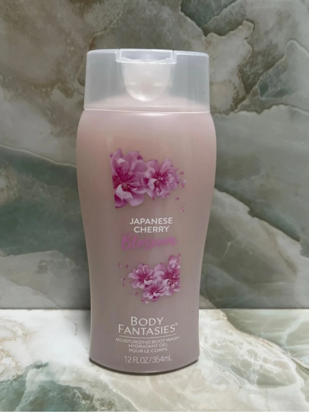 Body Fantasie Japanese Cherry Blossom Body Wash - Pink Bottle